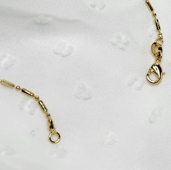 Gold Wired Crystal Necklace with Dark Smoky Quartz Stone - Picture 5 of 8